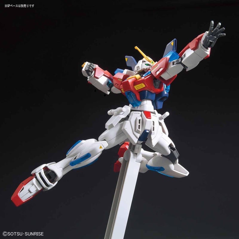 BANDAI SPIRITS بانداي هوبي - مقاتلو غاندام للبناء - #58 غاندام ستار بيرنينغ، مجموعة نموذج بانداي سبيريتس HGBF 1/144 - Image 3